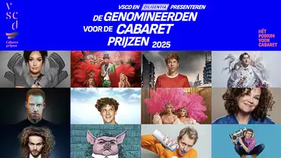 Bekendmaking genomineerden VSCD cabaretprijzen