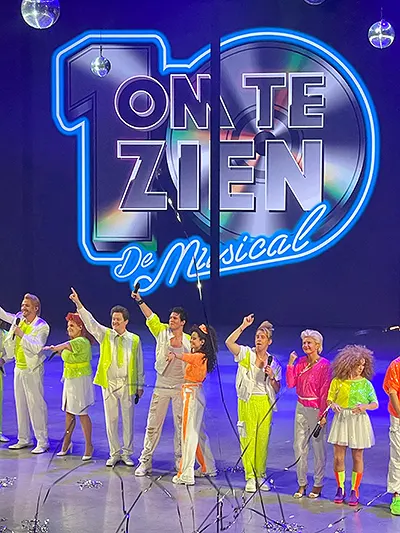 'Tien om te Zien, de Musical' sluit Studio 100 Pop-Up Theater