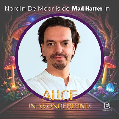 Nordin De Moor in Alice in Wonderland